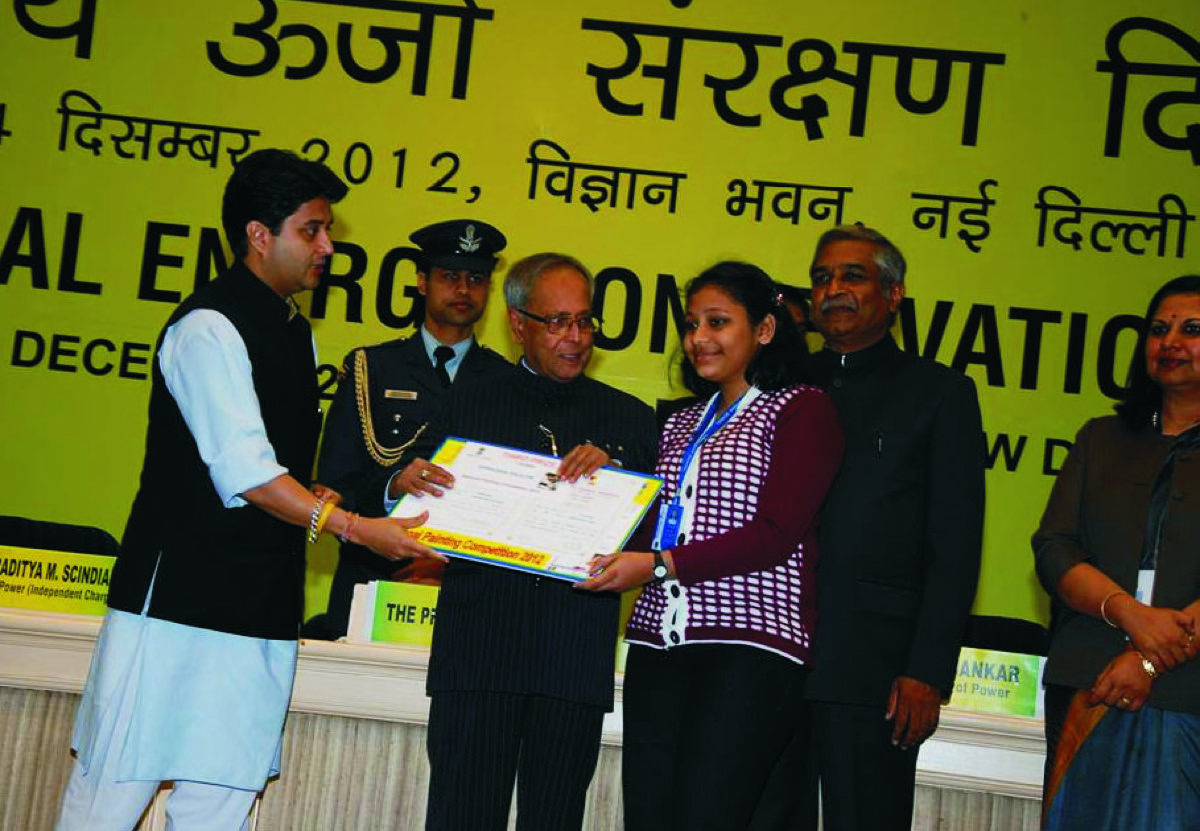 Felicitation by Union Minister Jyotiraditya Scindia
