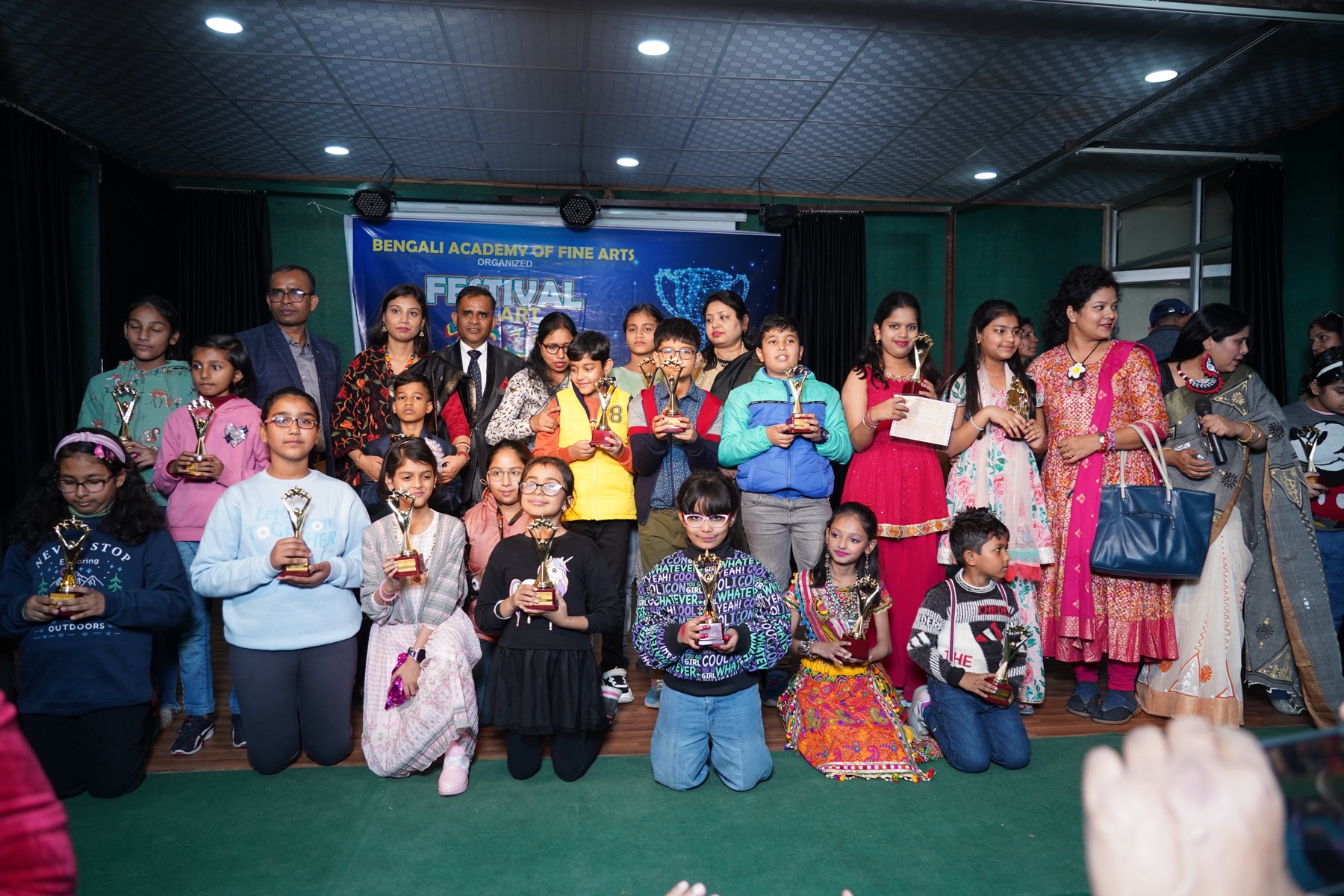 Student Awards Ceremony on Stage