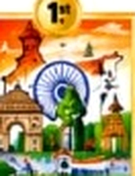 Collage of India Gate, Red Fort, and Ashoka Chakra