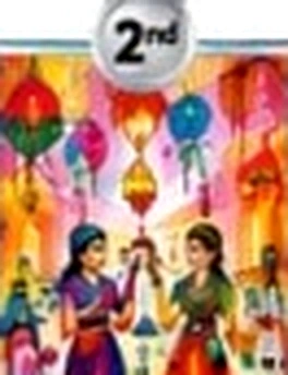 Children lighting diyas and sky lanterns